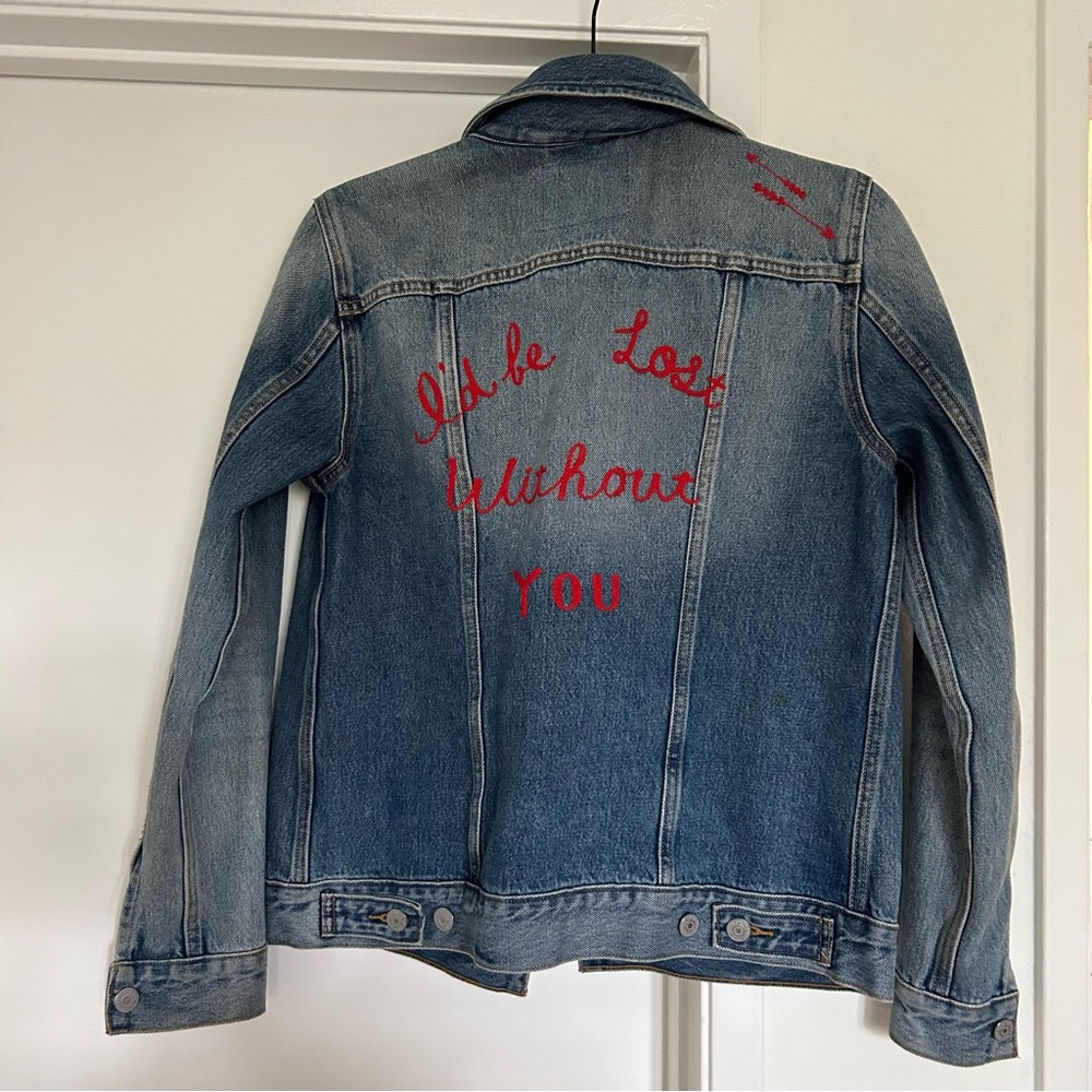 Levi’s chain stitch jacket